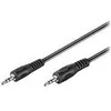 Kabelis Goobay Jack 3.5mm - Jack 3.5mm 10m juoda (50931)