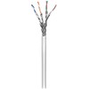 Wentronic CAT 6 Patch SSTP CCA 305m, RJ-45, Vyriška, Cat6, SF/UTP (S-FTP), Pilka, PVC