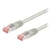 Wentronic Goobay CAT 6 patch kabelis, S/FTP (PiMF), pilkas, 5 m - CCA vario lydinys (93572)