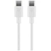 Wentronic „Goobay 66317“ USB kabelis, 1 m, 2.0, USB C, baltas (66317)