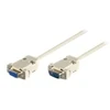 Goobay Gembird DB-9 - DB-9, 2 m, baltas (50224)