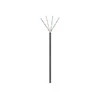 Goobay lauko tinklo kabelis | CAT 5e U/UTP | AWG 26/7 | Kabelio ilgis: 100 m | Juodas
