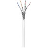 Wentronic m. goobay – Bulkkabel – RJ-45 (M) bis RJ-45 (M) – 100,0 m – SFTP, PiMF – CAT 6 – rund, verseilt – baltas (94217)