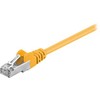 Wentronic Goobay CAT 5e tinklo kabelis, F/UTP, geltonas, 20 m - CCA vario mišinys (50867)