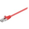Wentronic „Goobay CAT 5e“ jungties kabelis, SF/UTP, raudonas – laido ilgis 20 m