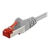 „Goobay 93571“ CAT 6 jungiamasis kabelis S/FTP (PiMF), pilkas, 3 m