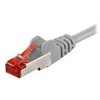 „Goobay“ | CAT 6 jungiamasis kabelis S/FTP (PiMF) | 93569 | Pilkas RJ45 kištukas | RJ45 kištukas