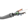 Goobay goobay Patch kabelis RJ45 Cat.6 S/FTP lankstus, kabelis pilkas, 305 metrai - 95709