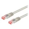Wentronic Goobay CAT 6 jungiamasis kabelis, S/FTP (PiMF), pilkas, 5 m - LSZH be halogenų, varis (50889)