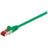 Goobay Wentronic Goobay - Patch- Kabelis - RJ-45 (M) iki RJ-45 (M) - 10,0m - SFTP, PiMF - CAT 6 - presuotas, be halogenų - žalias (68294)
