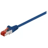 Wentronic Goobay CAT 6 tinklo kabelis, S/FTP (PiMF), mėlynas, 50 m - LSZH be halogenų, varis (68276)