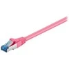 Wentronic „Goobay CAT 6A“ jungties kabelis, S/FTP (PiMF), violetinis – laido ilgis 7,5 m