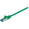 Wentronic Goobay CAT 6a tinklo kabelis, S/FTP (PiMF), žalias, 10 m - LSZH be halogenų, varis (93702)