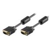 Wentronic VGA kabelis Goobay M/M Gold juodas - 7m