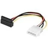Wentronic „Goobay“ maitinimo adapteris, 0,13 m – 4 polių 5,25–Powerstecker > 15 polių S-ATA 90° (93030)