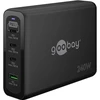 Įkroviklis Goobay 65885 Daugiaportis greitasis USB-C PD GaN 240 W Juodas (0001-00019-54823)