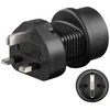 Wentronic Goobay Travel adapteris JK lizdui ir prietaisams su čekišku kištuku ir įžeminimo kaiščiu