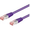 Wentronic Goobay Kabelis LAN Patchcord CAT 6 S/FTP LSZH fioletas 5m