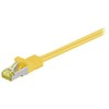 Wentronic RJ-45 Cat.7 kabelis 2 m - RJ-45 - RJ-45 - kištukas/kištukas - auksinis - Cat.7 kabelis - S/FTP (S-STP) (91602)