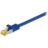 Wentronic Goobay RJ45 patch kabelis S/FTP (PiMF), Cat.7 žalias kabelis, mėlynas, 3m (91610)