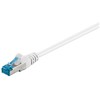 Wentronic „Goobay CAT 6a“ jungiamasis kabelis, S/FTP (PiMF), baltas, 1,5 m - LSZH be halogenų, varis (95609)