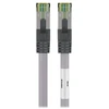 Goobay RJ45 pataisinis kabelis (CAT 6A, 500 MHz) su neapdorotu CAT 8.1 S/FTP kabeliu, - Kabelio ilgis 10 m