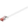 Wentronic „Goobay“ CAT 6 plokščias jungiamasis kabelis, U/FTP, baltas, 7,5 m – varis (94920)