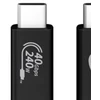 Wentronic Kabelis USB USB-C - USB-C 0.7 m Juodas (RB61716)