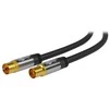 Goobay goobay TV antena cable 135dB juodas 2m -4x shielded