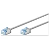 Wentronic Goobay Itin lankstus CAT 6A pataisinis kabelis, plonas, U/FTP, pilkas - Kabelio ilgis 15 m