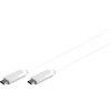 Wentronic Goobay USB 3.1 Gen 1 USB-C™ kabelis, 0,5 m – USB-C™ kištukas > USB-C™ kištukas (67193)