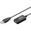 Wentronic USB laidas Goobay USB-A - USB-A 10 m Juodas (533888)