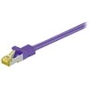 Wentronic „GoobayCat.7 Raw cable“ jungiamasis kabelis, S/FTP (PiMF), violetinis, 30 m - LSZH be halogenų, varis, RJ45 jungtis (91681)