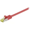 Wentronic GoobayCat.7 neapdorotas tinklo kabelis, S/FTP (PiMF), raudonas, 10 m - LSZH be halogenų, varis, RJ45 kištukas (91643)