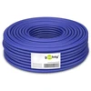 Wentronic Goobay Cat.7 neapdorotas kabelis A+ dvigubas tinklo kabelis, S/FTP (PiMF), mėlynas, 100 m - CU, AWG 22/1 (kietas), LSZH (91896)