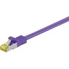 Wentronic „Goobay“ RJ45 jungiamasis kabelis, CAT 6A S/FTP (PiMF), 500 MHz su CAT 7 žaliais kabeliais, Violetinis - Kabelio ilgis 7,5 m