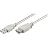 Wentronic „Goobay Thunderbolt“ – 5 m pilkos spalvos USB-A USB laidas (JAB-853832)