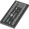 Wera Wkładka Piankowa ZYKLOP 1/4'' 8000 A, SET 1, 37CZ. (1 KPL)