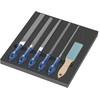 Įrankių rinkinys Wera Wera 9783 foam insert PFERD file set 1, 6 pieces (juodas/pilkas, in foam insert for workshop trolley)