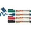 Baltos lentos žymeklis Edding 29 EcoLine, asortimentas, 1-5 mm, nuožulnus galiukas - su 4 vnt.