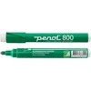 Baltos lentos žymeklis, Penol 800, 1,5 mm, apvalus, žalias, 10 vnt. pakuotėje