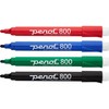 Baltos lentos žymeklis Penol 800 1.5mm rinkinys, 4 vnt./rinkinyje „Swan“ etiketė - (4 vnt.)