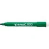 Baltos lentos žymeklis, Penol 800, 1,5 mm, apvalus, žalias, 10 vnt. pakuotėje
