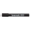 Baltos lentos žymeklis Penol 850 2-5 mm juodas nuožulnus galiukas