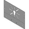 Wibe SCHNEIDER ELECTRIC Dėžutės plokštė B, aukštis 140 mm, plotis 1 mm, ilgis 200 mm, galvanizuota