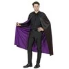 Widmann Dvipusis apsiaustas, juodos ir violetinės spalvos, 130 cm.