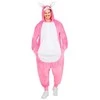 Widmann Rožinė rabbit costume