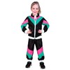 Widmann Juodas 80-ųjų sportinis kostiumas