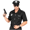 Widmann Juodi policijos marškinėliai kostiumui