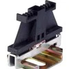 Wieland Elektrinis 9708 / 2 S 35, Galinis dangtelis, 100 vnt., Metalas, Juodas, 8 mm, 49 mm